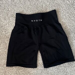 NVGTN Women's Classic Black Bike Shorts